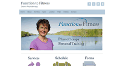 Desktop Screenshot of functiontofitness.com